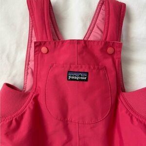 Patagonia Kids snow pants, snow bib style